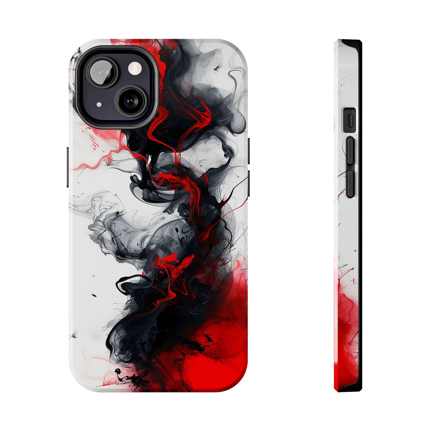 Scarlet Shadows (iPhone Case 11-15)Elevate your iPhone experience with RIMA's Tough Phone Case, designed for iPhone 11 to 15 include modles pro and max. Double-layer defense and premium materials provRimaGallery