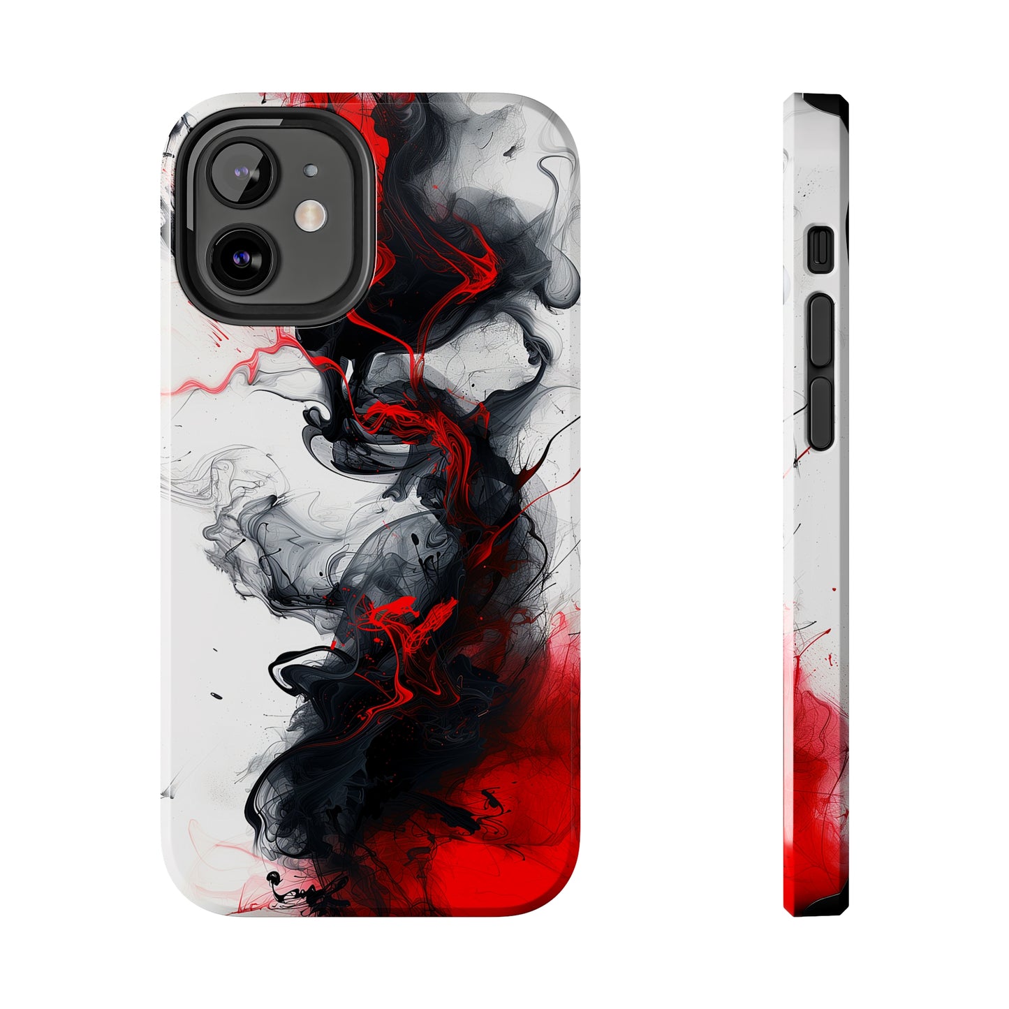 Scarlet Shadows (iPhone Case 11-15)Elevate your iPhone experience with RIMA's Tough Phone Case, designed for iPhone 11 to 15 include modles pro and max. Double-layer defense and premium materials provRimaGallery