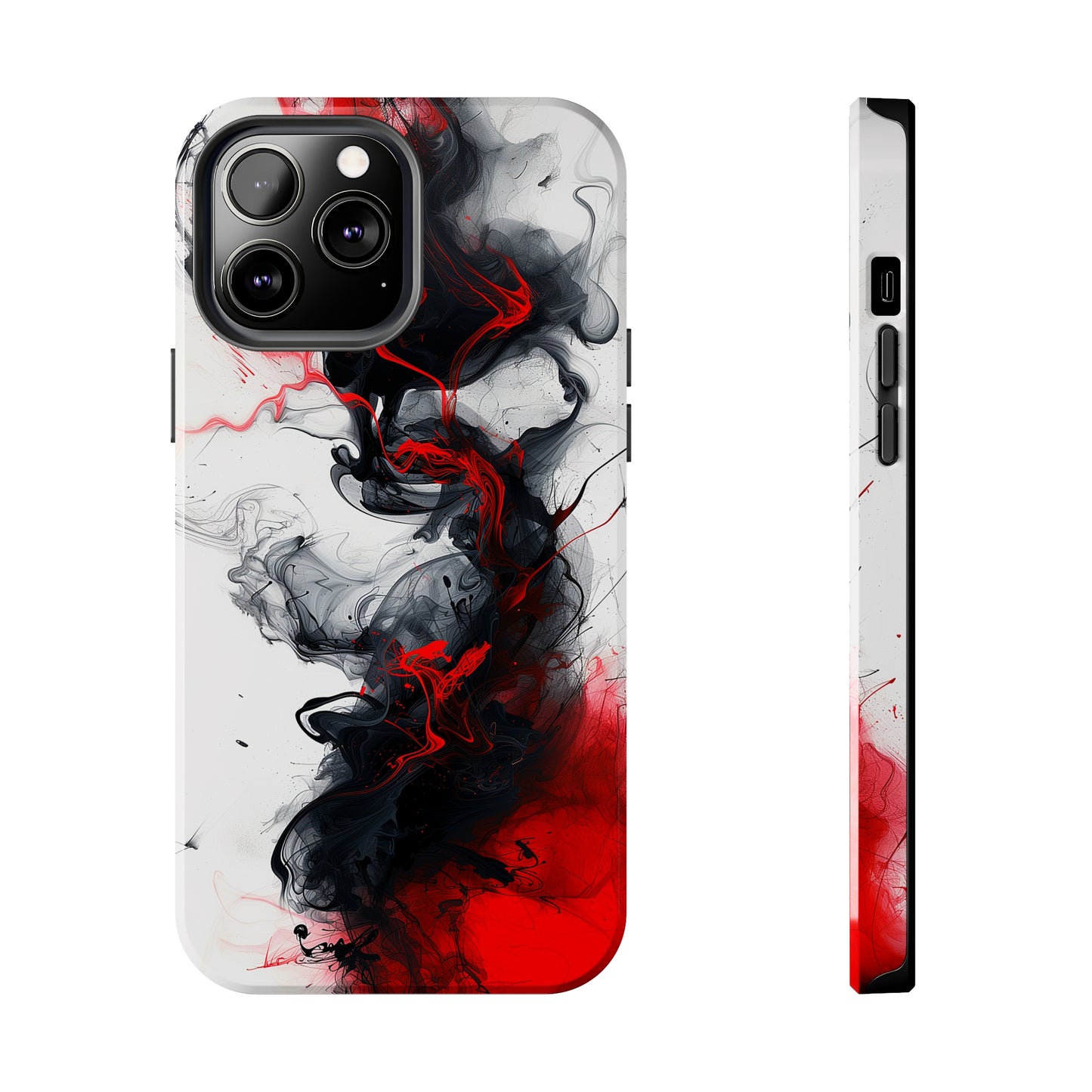 Scarlet Shadows (iPhone Case 11-15)Elevate your iPhone experience with RIMA's Tough Phone Case, designed for iPhone 11 to 15 include modles pro and max. Double-layer defense and premium materials provRimaGallery