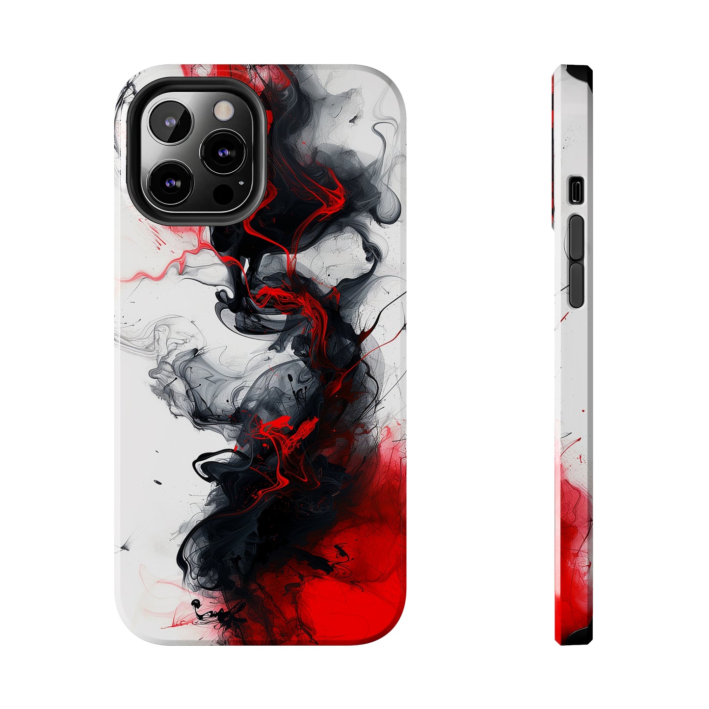 Scarlet Shadows (iPhone Case 11-15)Elevate your iPhone experience with RIMA's Tough Phone Case, designed for iPhone 11 to 15 include modles pro and max. Double-layer defense and premium materials provRimaGallery