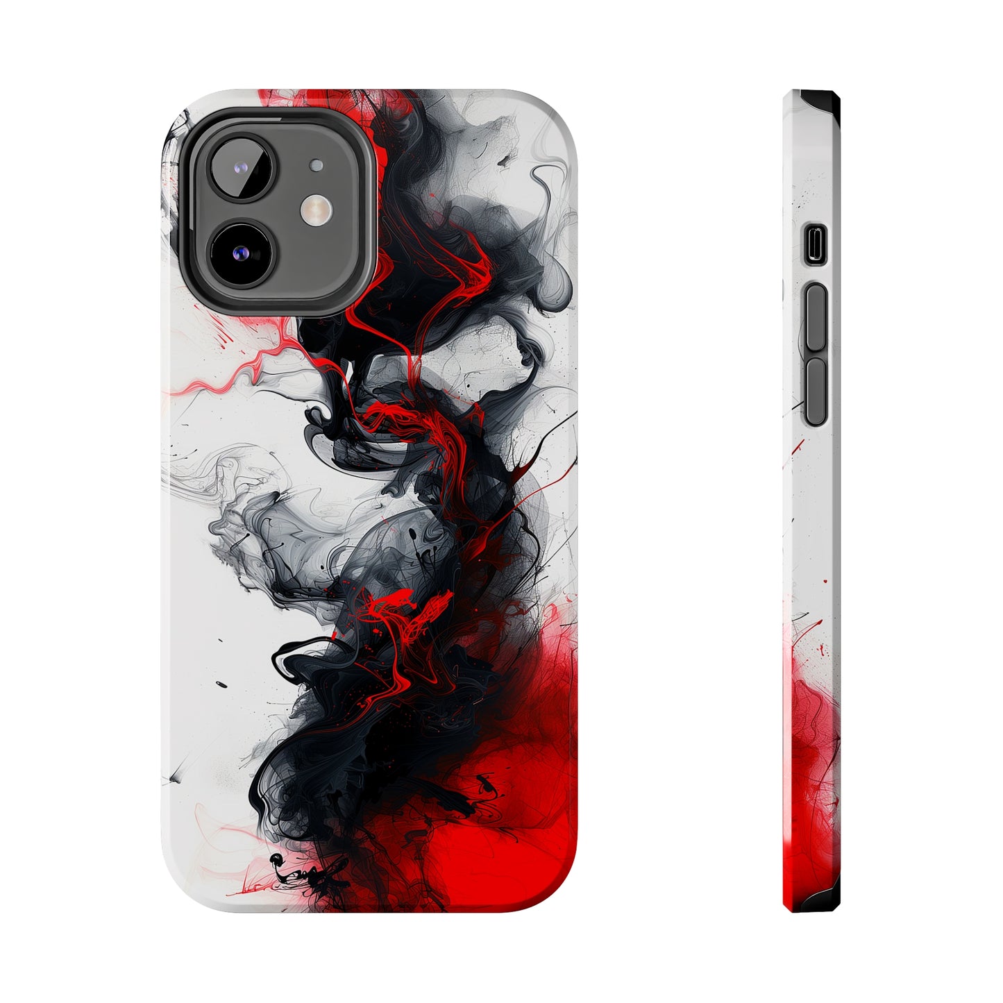 Scarlet Shadows (iPhone Case 11-15)Elevate your iPhone experience with RIMA's Tough Phone Case, designed for iPhone 11 to 15 include modles pro and max. Double-layer defense and premium materials provRimaGallery