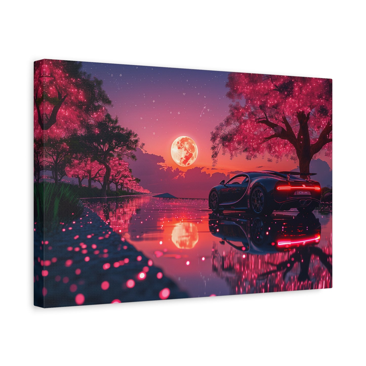 Twilight Velocity (Canvas)Twilight Velocity (Canvas  Matte finish, stretched, with a depth of 1.25 inches) Elevate your décor with RimaGallery’s responsibly made art canvases. Our eco-friendlRimaGallery