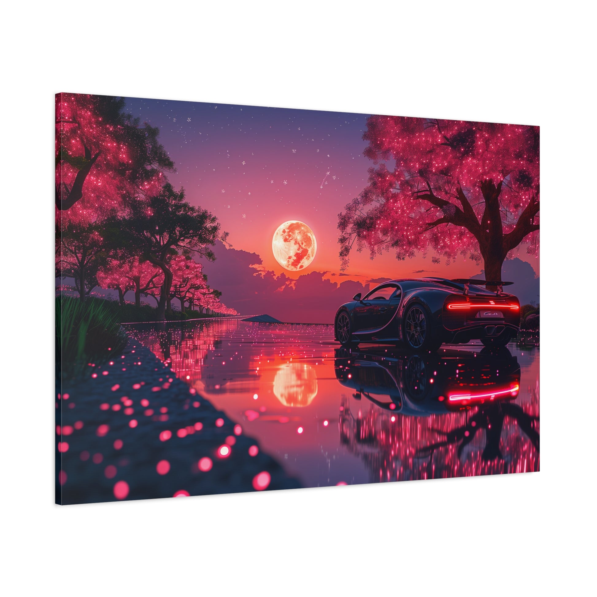 Twilight Velocity (Canvas)Twilight Velocity (Canvas  Matte finish, stretched, with a depth of 1.25 inches) Elevate your décor with RimaGallery’s responsibly made art canvases. Our eco-friendlRimaGallery