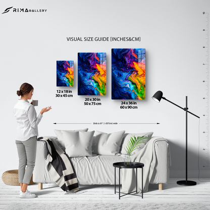 Elixir Tints (Acrylic)Make a statement with Elixir Tints acrylic prints. The 1⁄4" acrylic panel exudes the illusion of a smooth glass surface for vibrant artwork. Pre-installed hanging haRimaGallery