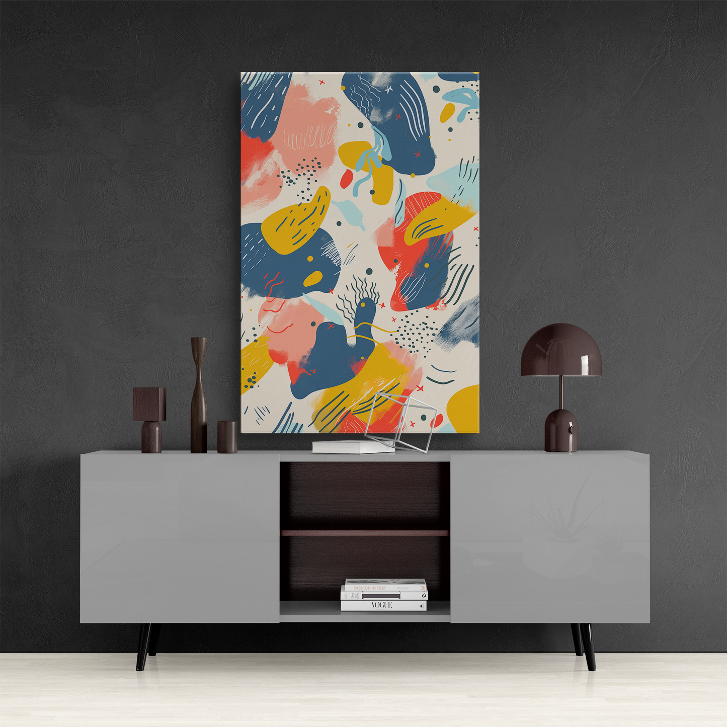 Abstract Play (Canvas)Modern abstract art with bold splashes of color on canvas prints. Shop now for innovative products designed to enhance your digital lifestyle. Fast shipping!RimaGallery