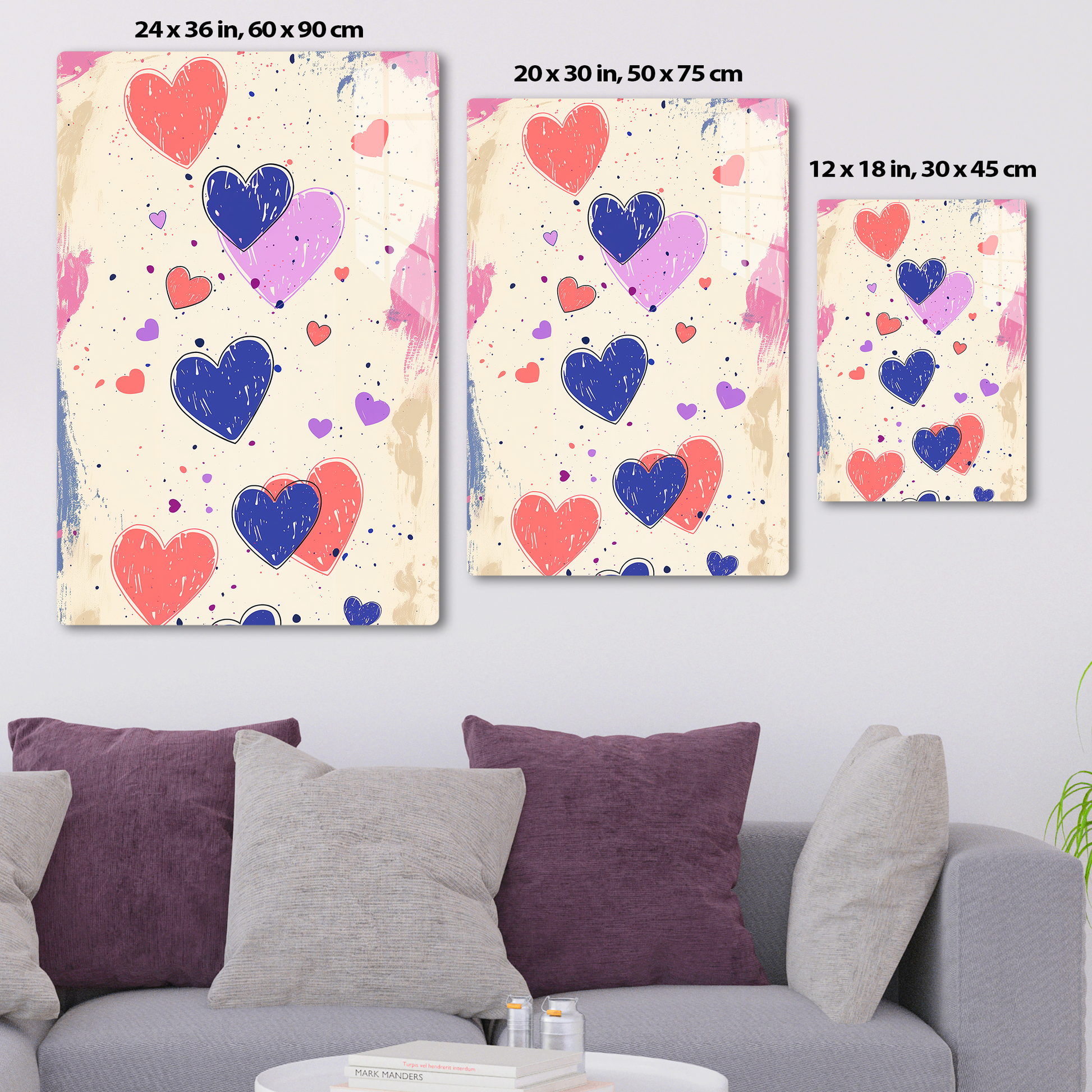 Whimsical Hearts (Acrylic)Elevate your space with our sophisticated Acrylic Prints, blending modern art with durability. Perfect for art lovers and design enthusiasts, our prints offer vibranRimaGallery