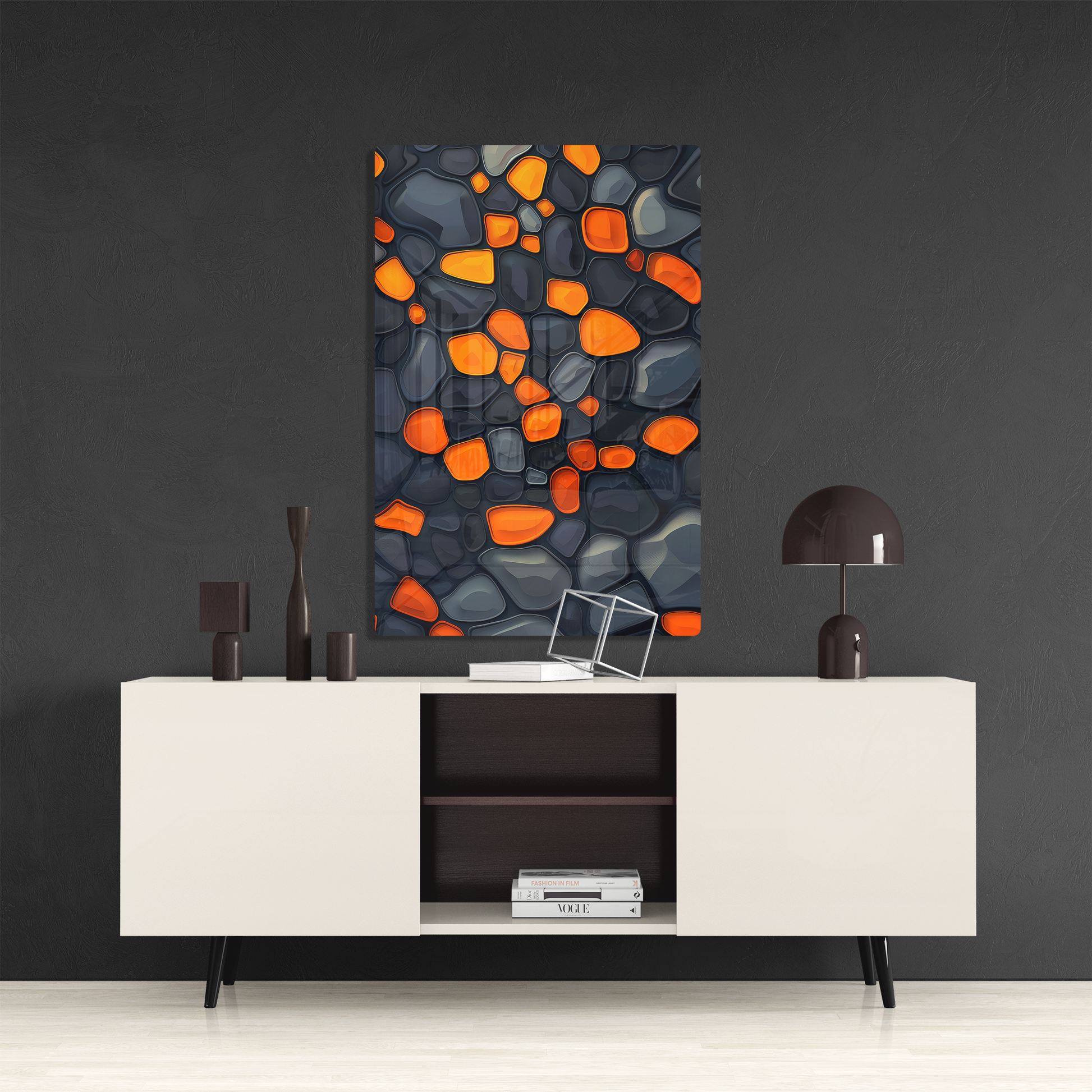Amber Mosaic (Acrylic)Elevate your space with our sophisticated Acrylic Prints, blending modern art with durability. Perfect for art lovers and design enthusiasts, our prints offer vibranRimaGallery