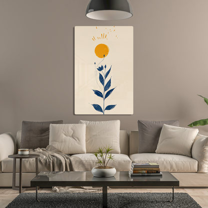Radiant Petals (Acrylic)Make a statement with Radiant Petals acrylic prints. The 1⁄4" acrylic panel exudes the illusion of a smooth glass surface for vibrant artwork. Pre-installed hanging RimaGallery