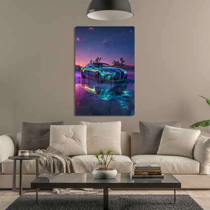 Chromatic Velocity (Acrylic)Step into the universe with 'Chromatic Velocity' on Acrylic from RimaGallery. Experience the cosmos in your home with vibrant, ethically crafted art. Free shipping iRimaGallery