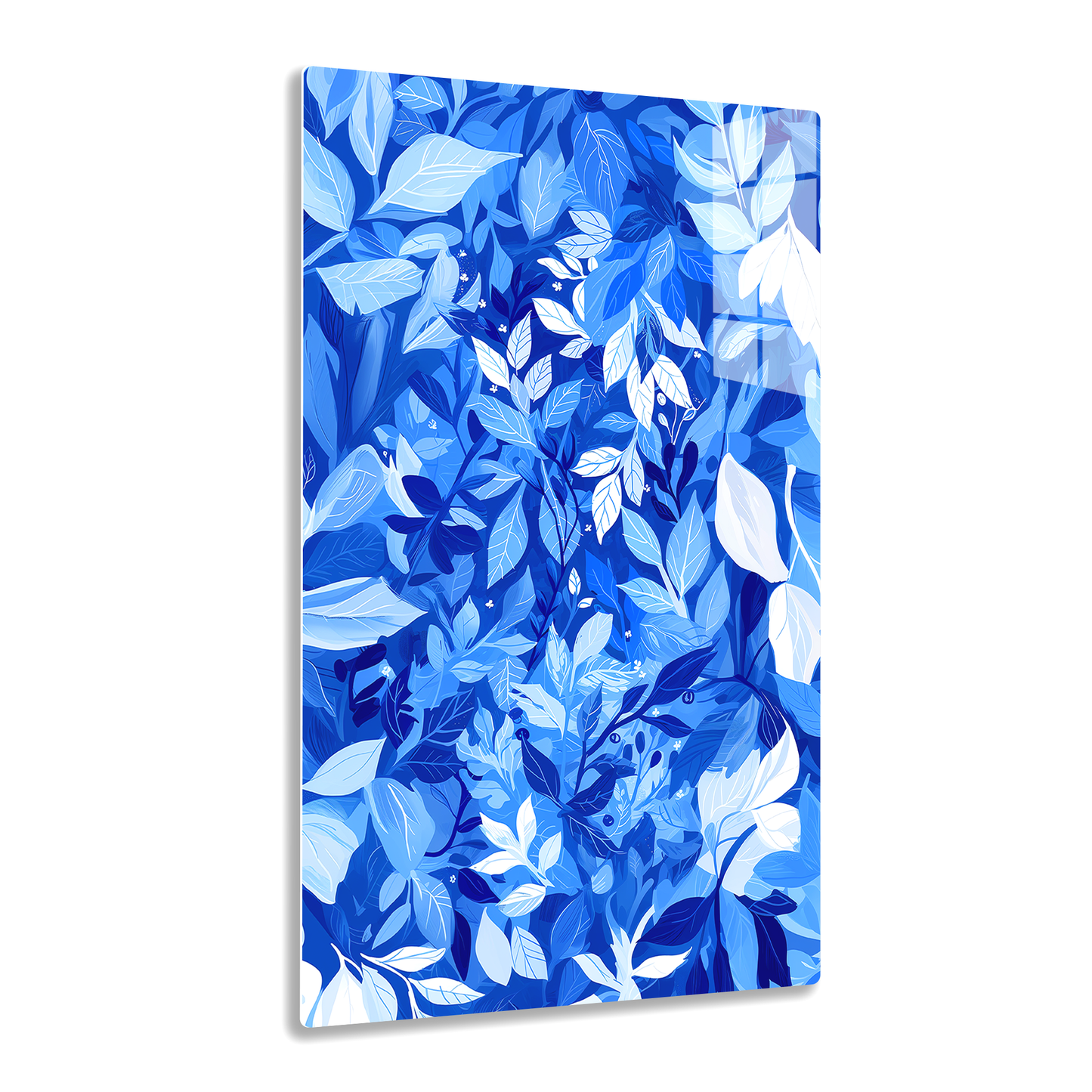 Azure Foliage (Acrylic)Make a statement with Azure Foliage acrylic prints. The 1⁄4" acrylic panel exudes the illusion of a smooth glass surface for vibrant artwork. Pre-installed hanging hRimaGallery