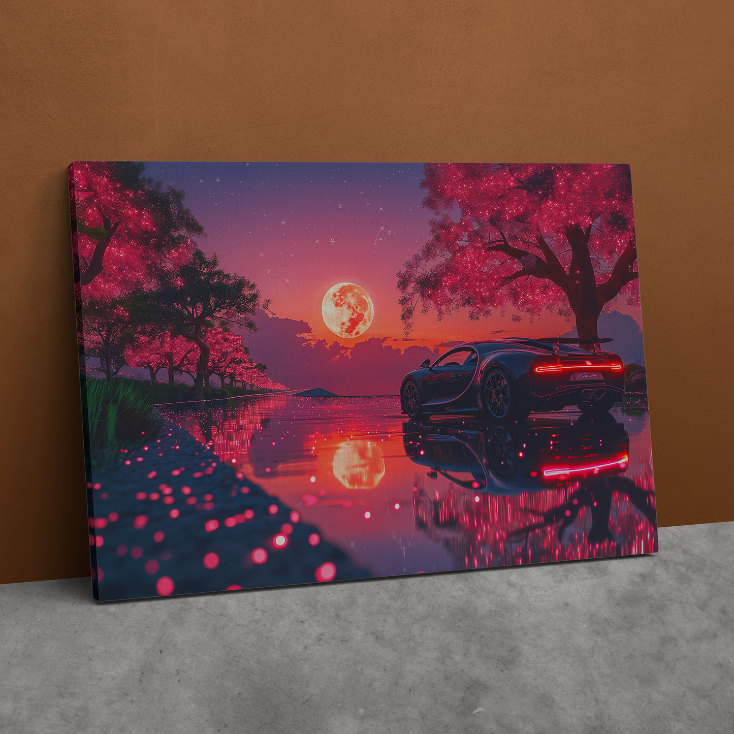 Twilight Velocity (Canvas)Twilight Velocity (Canvas  Matte finish, stretched, with a depth of 1.25 inches) Elevate your décor with RimaGallery’s responsibly made art canvases. Our eco-friendlRimaGallery