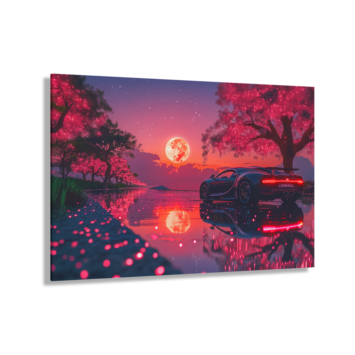 Twilight Velocity (Canvas)Twilight Velocity (Canvas  Matte finish, stretched, with a depth of 1.25 inches) Elevate your décor with RimaGallery’s responsibly made art canvases. Our eco-friendlRimaGallery