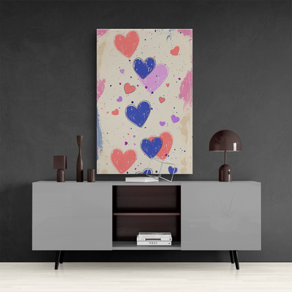 Whimsical Hearts (Canvas)Discover Whimsical Hearts at RimaGallery: a premium, eco-friendly canvas celebrating quality and sustainability. Elevate your space with vibrant, lasting art.RimaGallery