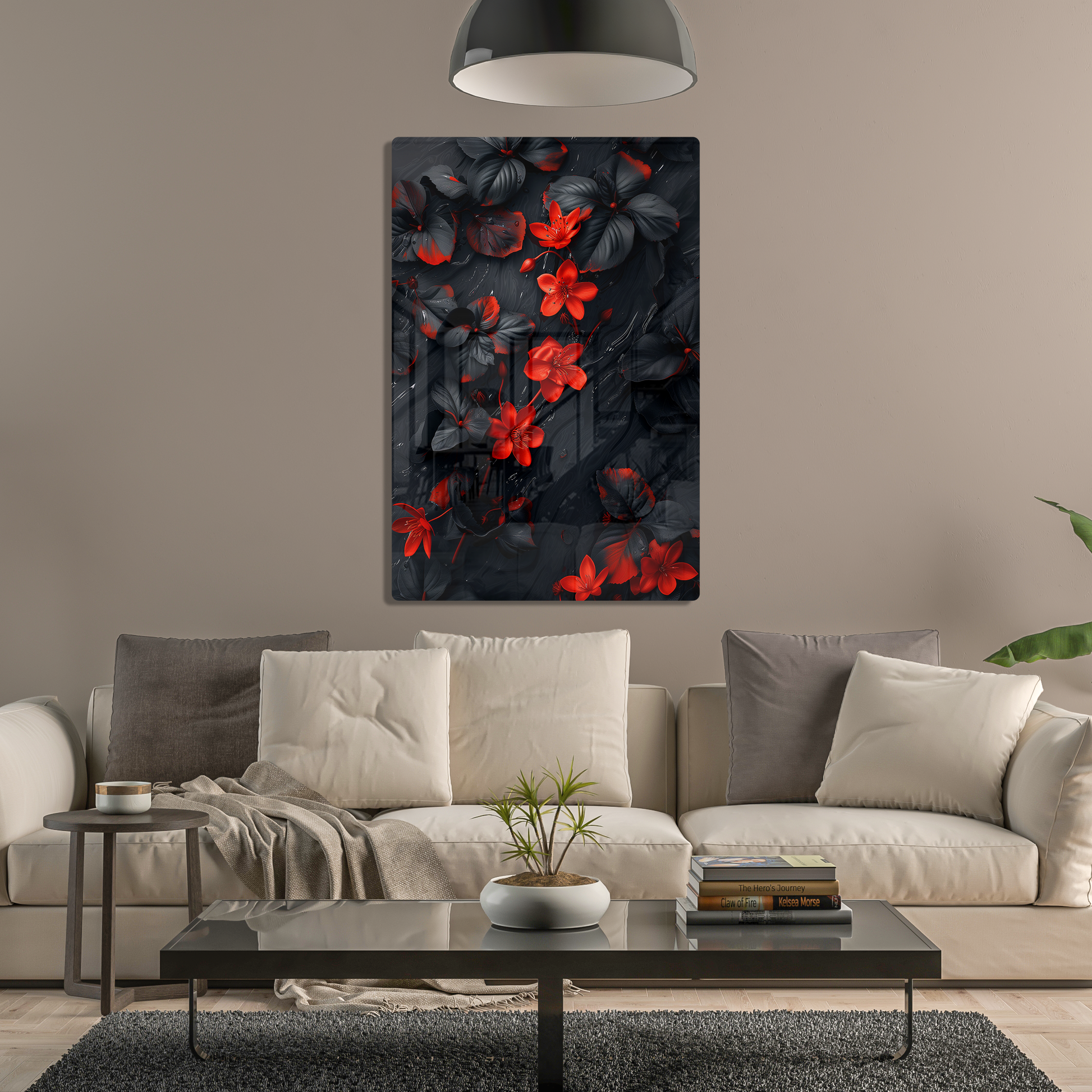 Midnight Bloom (Acrylic)Elevate your space with our sophisticated Acrylic Prints, blending modern art with durability. Perfect for art lovers and design enthusiasts, our prints offer vibranRimaGallery