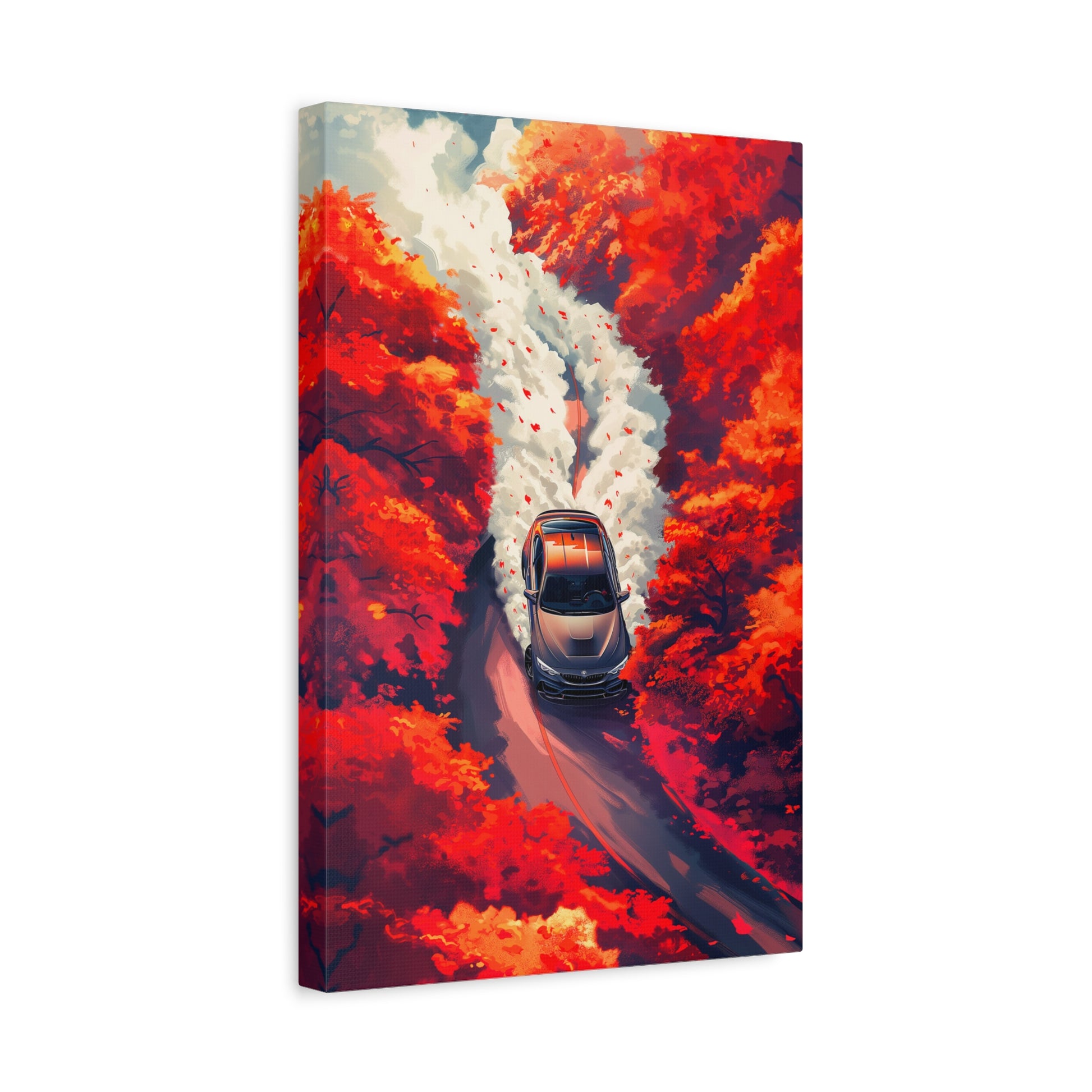 Autumn Drive (Canvas)A drift car journey through a fiery autumnal forest on canvas prints. Shop now for innovative products designed to enhance your digital lifestyle. Fast shipping!RimaGallery