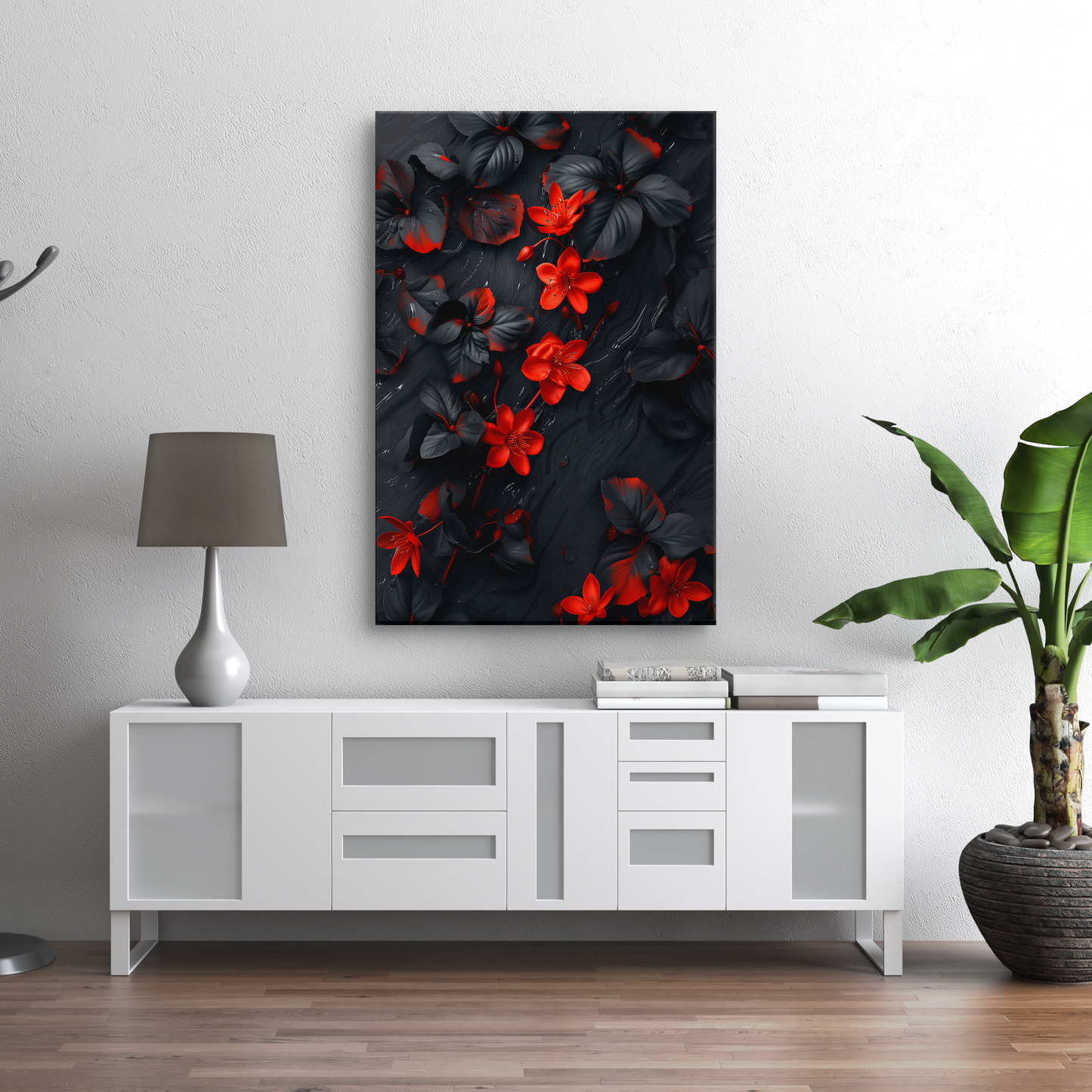 Midnight Bloom (Canvas)Discover Midnight Bloom at RimaGallery: a premium, eco-friendly canvas celebrating quality and sustainability. Elevate your space with vibrant, lasting art.RimaGallery