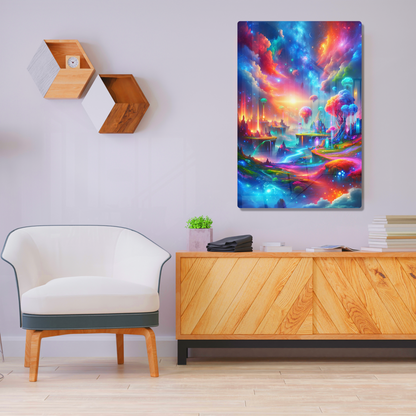 Vivid Dreamscape Fusion (Acrylic)Vivid Dreamscape Fusion
Transform your space with our elegant Acrylic Prints, where art meets modernity. Experience superior quality with high-grade acrylic and vibrRimaGallery