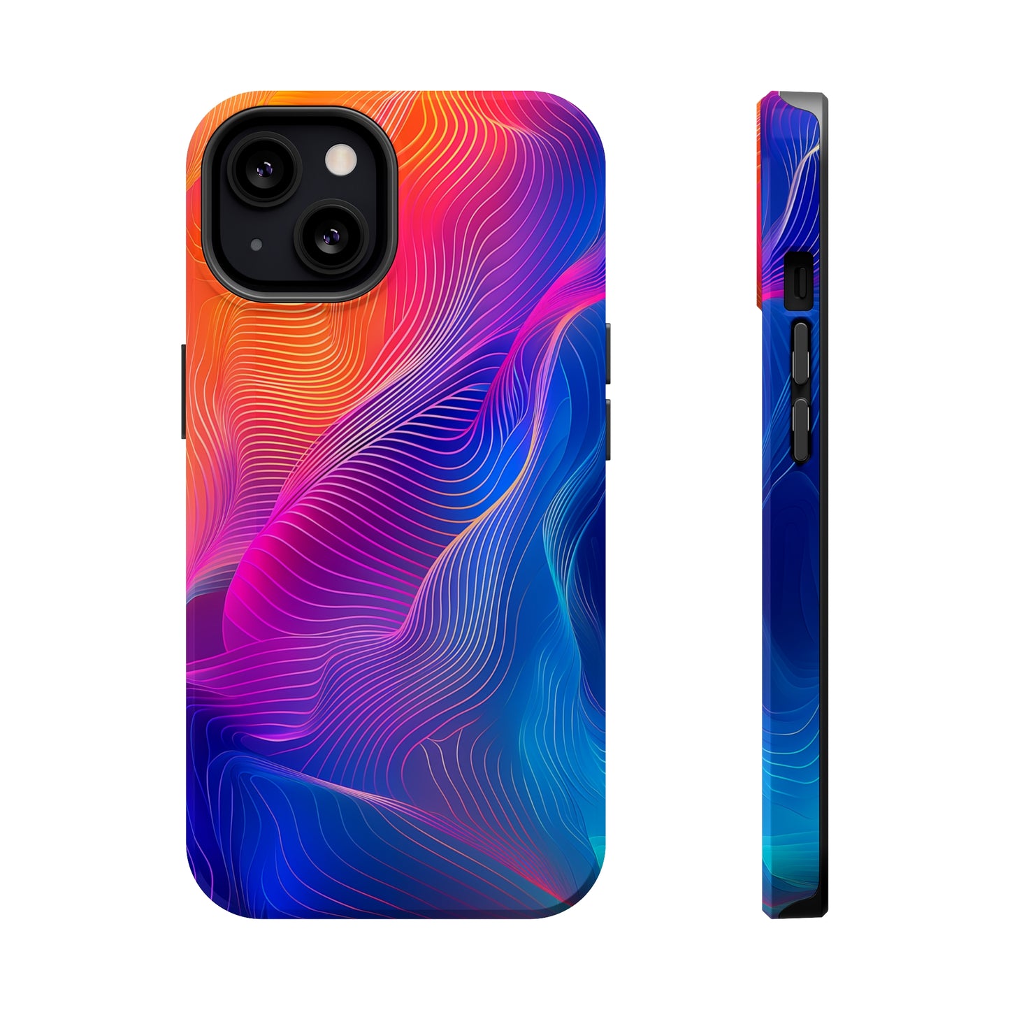 Colorflow Essence (iPhone MagSafe Case)Rima Gallery presents the exclusive Psychedelic Flow MagSafe Durable Case For iphone 13, 14, 15, Pro, Max. Upgrade to our iPhone 13-15 MagSafe Case: Dual-layer proteRimaGallery