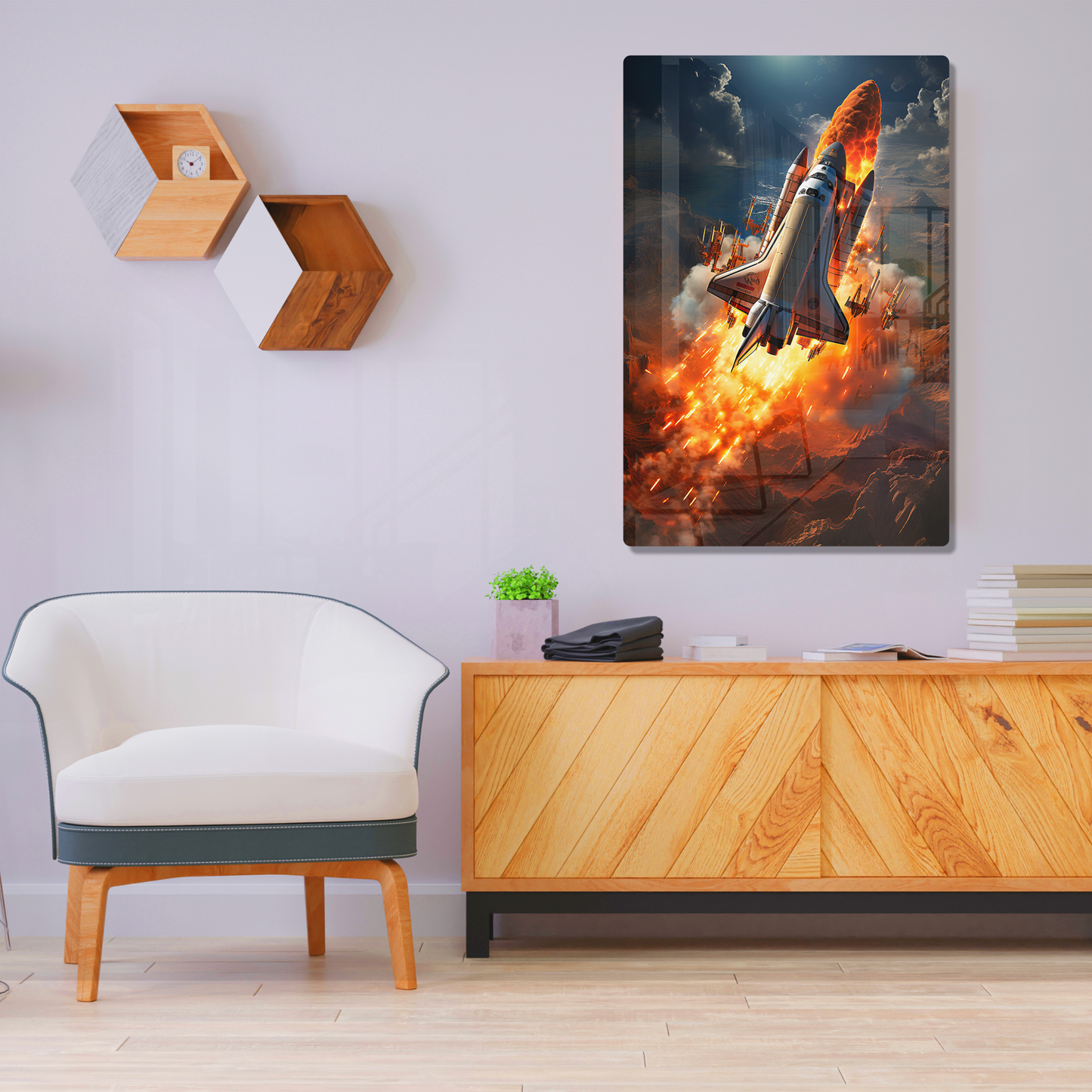 Ascension Beyond Limits
 Transform your space with our elegant Acrylic Prints, where art meets modernity. Experience superior quality with high-grade acrylic and vib-Limits (Acrylic)