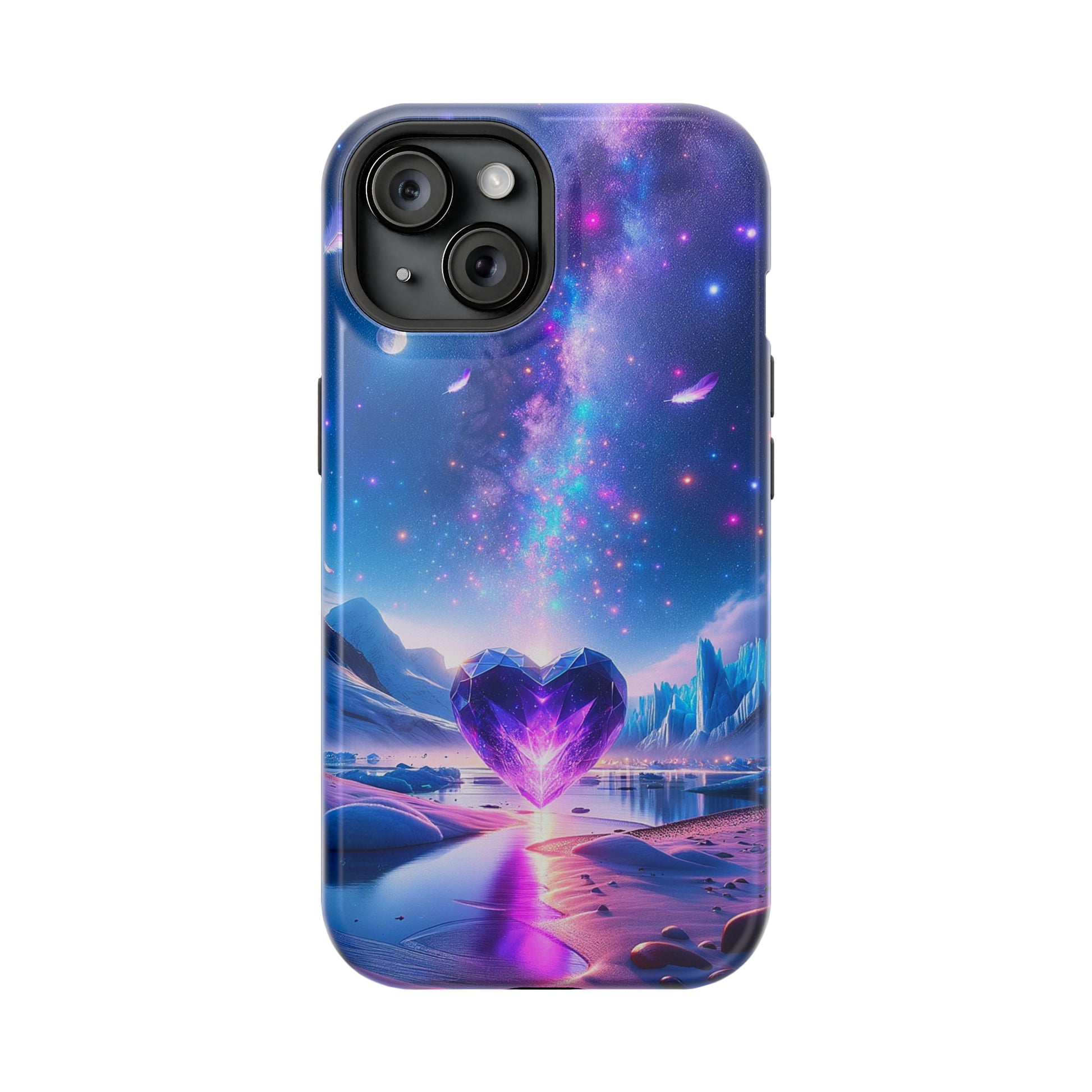 Galactic Heartbeat (iPhone MagSafe Case)Galactic Heartbeat MagSafe Durable Case: Style Meets Protection 📱✨
Upgrade your device with Rima Gallery's Galactic Heartbeat MagSafe Durable Case. This case isn’t RimaGallery