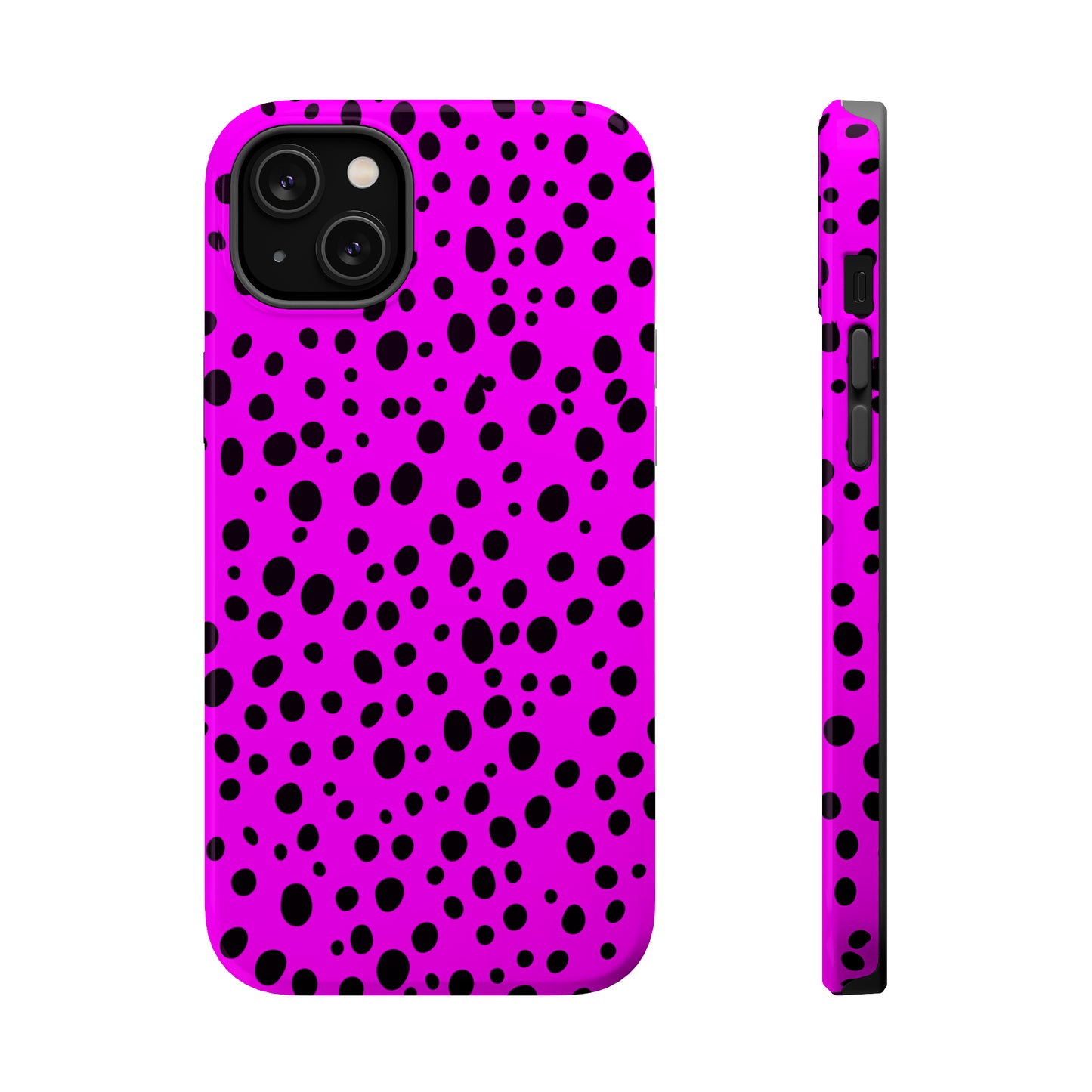 Dotted Delight - Purple (iPhone MagSafe Case)Elevate your iPhone's style with a Purple surface with scattered dark dots and a MagSafe Case, offering robust protection, MagSafe compatibility, and a choice of matRimaGallery