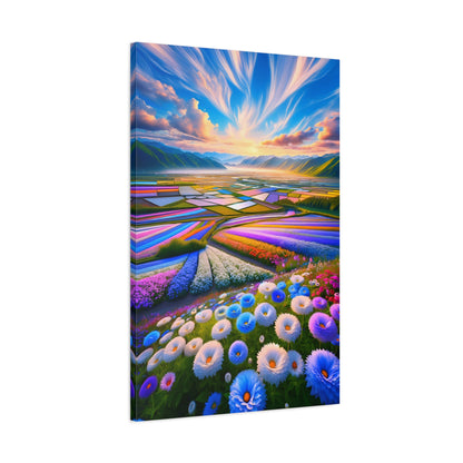 Chromatic Valleys (Canvas)Chromatic Valleys (Canvas  Matte finish, stretched, with a depth of 1.25 inches) Elevate your décor with RimaGallery’s responsibly made art canvases. Our eco-friendlRimaGallery