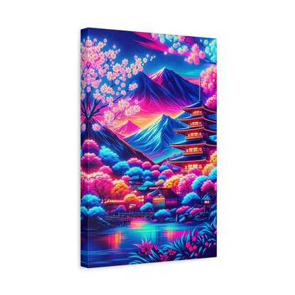 Neon Blossom Dreams (Canvas)Neon Blossom Dreams (Canvas  Matte finish, stretched, with a depth of 1.25 inches)
Struggling with low-quality canvases? Switch to RimaGallery! Our canvases are moreRimaGallery