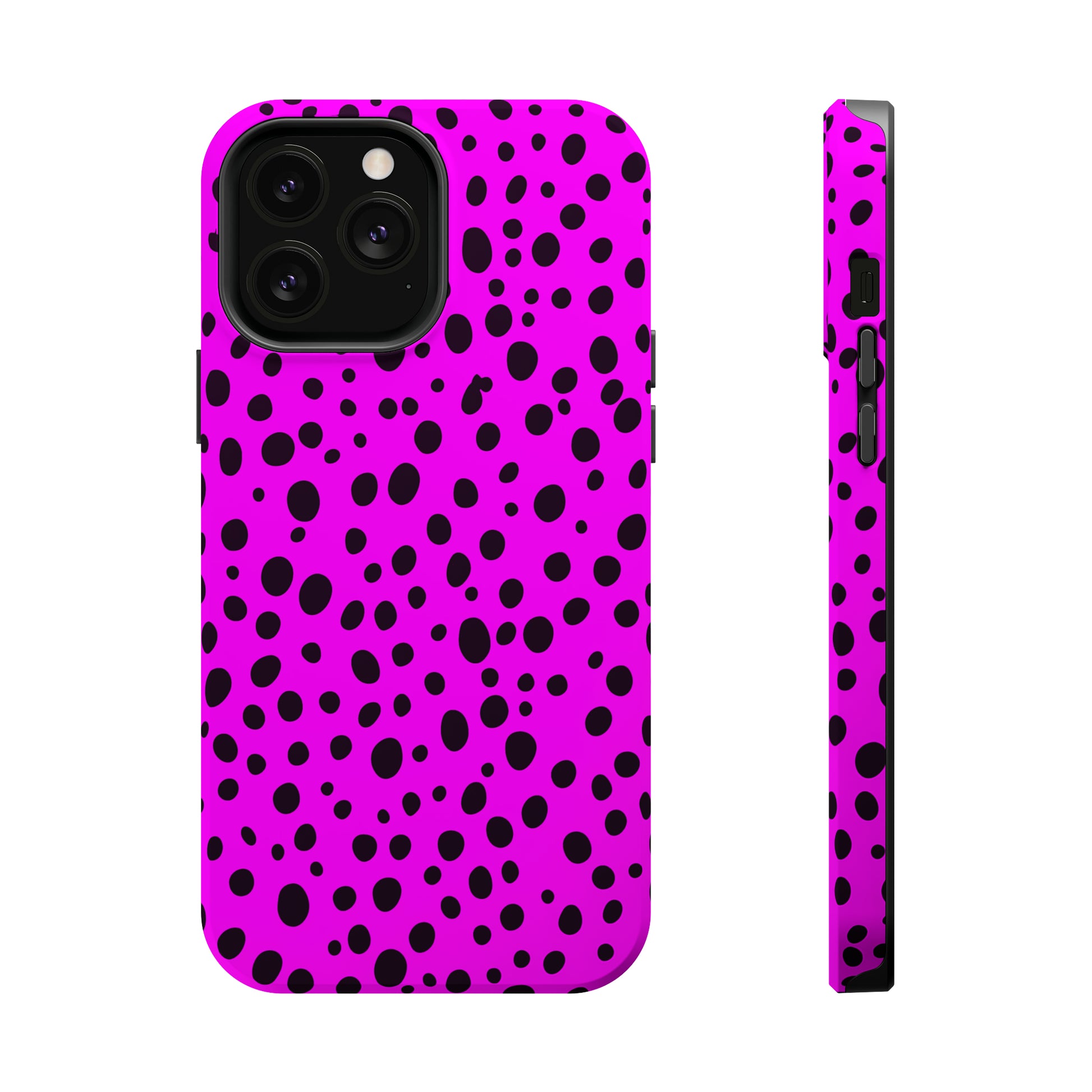 Dotted Delight - Purple (iPhone MagSafe Case)Elevate your iPhone's style with a Purple surface with scattered dark dots and a MagSafe Case, offering robust protection, MagSafe compatibility, and a choice of matRimaGallery