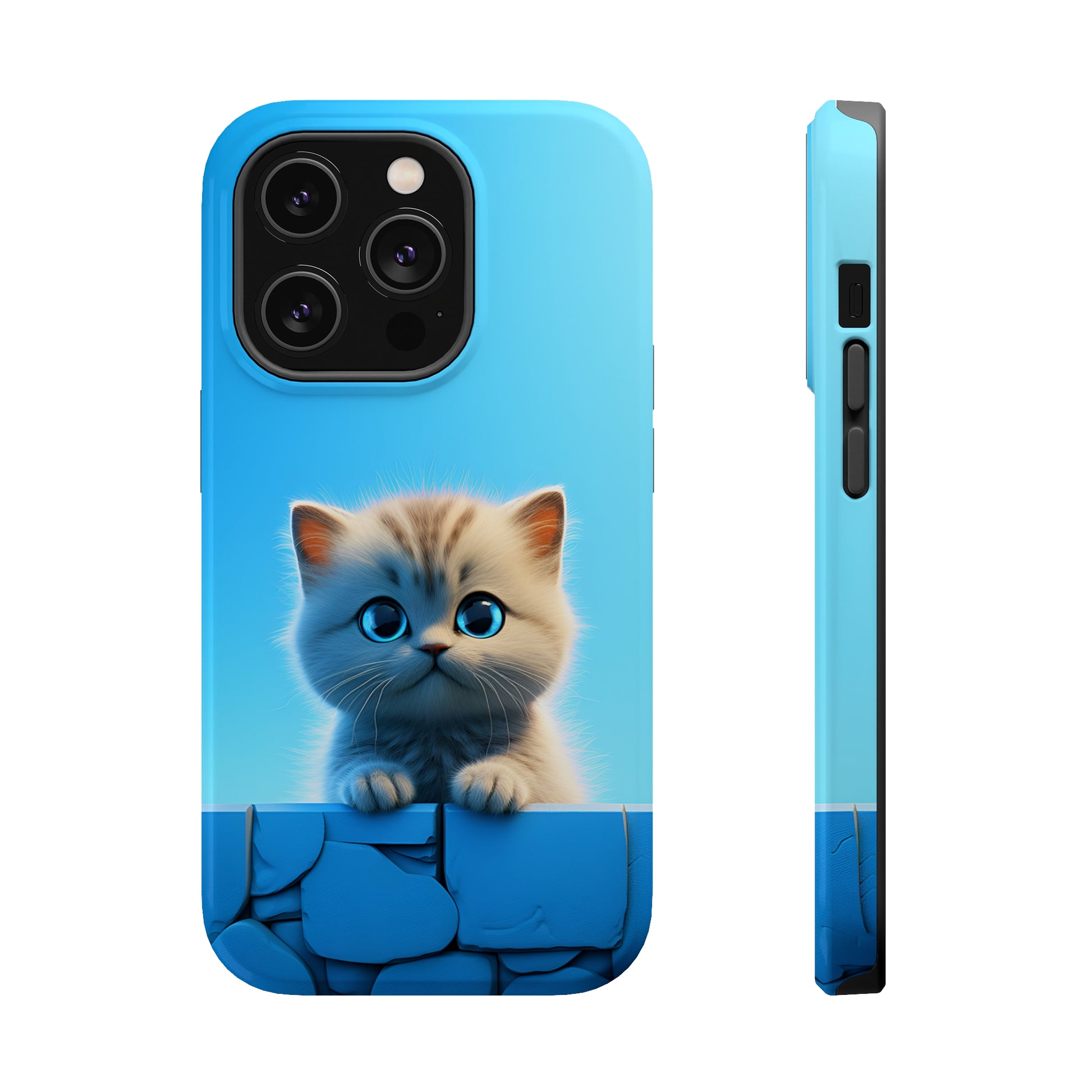 Cute Cat in Blue Sky MagSafe Durable Case: Style Meets Protection 📱✨
Upgrade your device with Rima Gallery's Cute Cat in Blue Sky MagSafe Durable Case. This case is-Blue Sky (iPhone MagSafe Case)