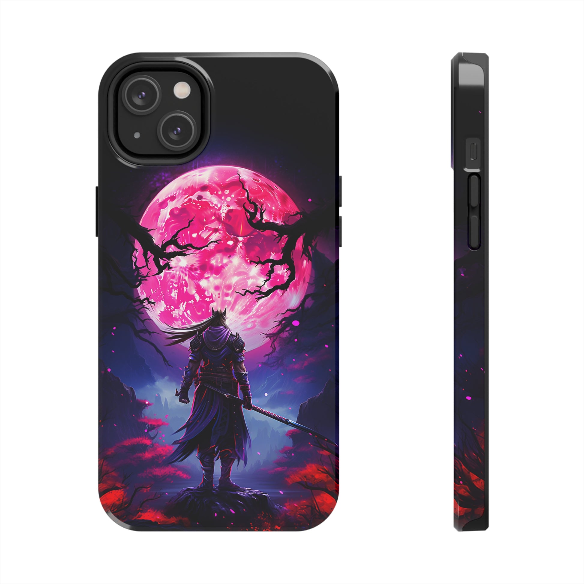 Crimson Moon Warrior (iPhone Case 11-15)RIMA Tough Phone Case: Unmatched Style &amp; Protection for iPhone 11, 12, 13, 14, &amp; 15 🛡️📱
Product Description:
Discover the RIMA Tough Phone Case, exclusivelRimaGallery