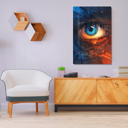 Stellar Eye (Acrylic)Stellar Eye Acrylic Wall Art with a Glass-Like Finish that Will Take Your Breath AwayElevate Any Ambiance with Stellar Eye Acrylic Print🌟:Discover the brilliance ofRimaGallery