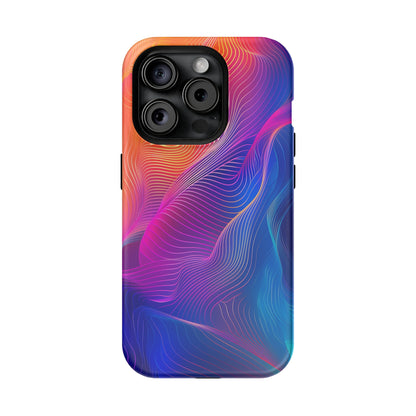 Colorflow Essence (iPhone MagSafe Case)Rima Gallery presents the exclusive Psychedelic Flow MagSafe Durable Case For iphone 13, 14, 15, Pro, Max. Upgrade to our iPhone 13-15 MagSafe Case: Dual-layer proteRimaGallery