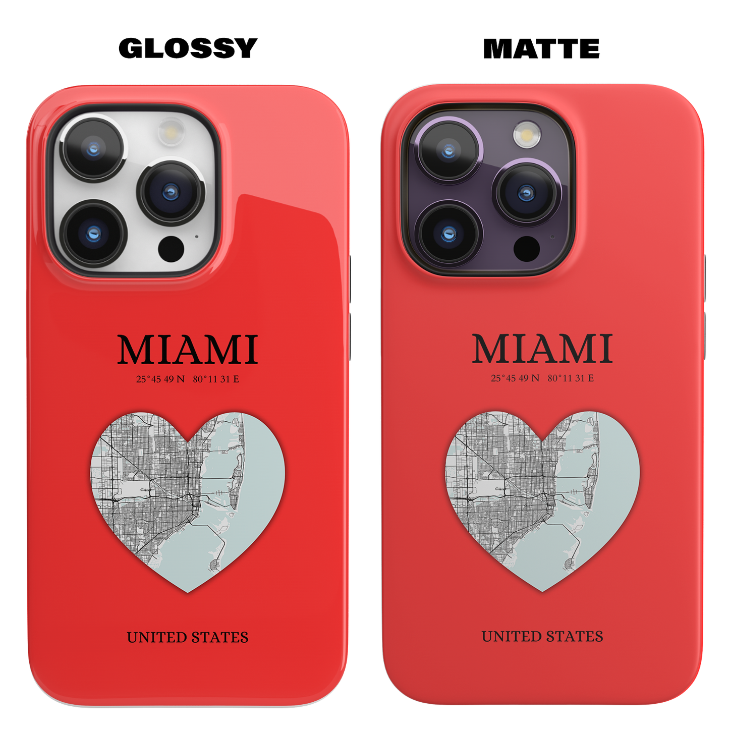 Miami Heartbeat - Red (iPhone MagSafe Case)Elevate your iPhone's style with the Miami Heartbeat Red MagSafe Case, offering robust protection, MagSafe compatibility, and a choice of matte or glossy finish. PerRimaGallery