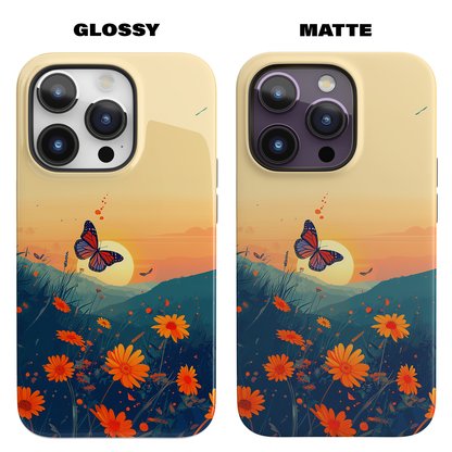 Flutter Bloom (iPhone MagSafe Case)Flutter Bloom Revolutionize your iPhone's look and feel with RIMA Tough Phone Case – ultimate protection meets elegant style for iPhone 11-15. Grab yours now! 🛡️📱RimaGallery