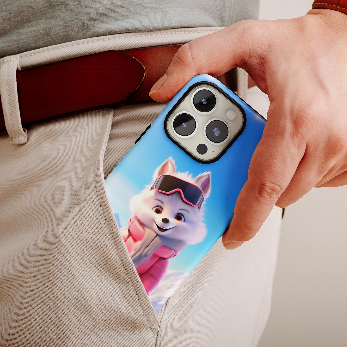 Snow Princess Husky (iPhone Case 11-15)Tech-Forward &amp; Durable iPhone Case: "Discover the RIMA Tough Phone Case - the ultimate fusion of technology and design for iPhone 11 to 15. Boasting advanced shoRimaGallery