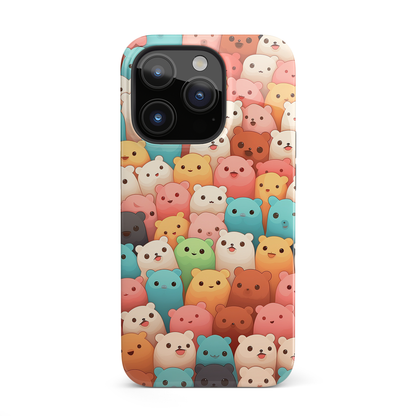 Bearable Cuteness (iPhone Case 11-15)Upgrade Your iPhone with RIMA's Tough Case: Combining sleek style and unmatched protection for iPhone 11-15 models. Durable, fashionable, and eco-friendly. Shop now RimaGallery