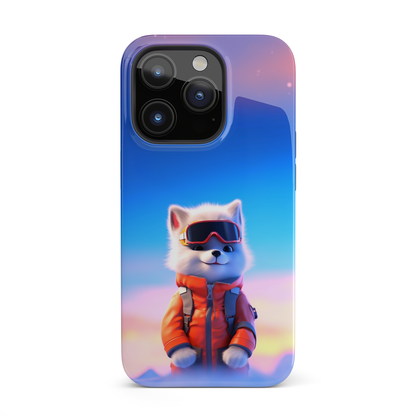 Ski Patrol Pup (iPhone MagSafe Case)Ski Patrol Pup Husky MagSafe Durable Case: Style Meets Protection 📱✨
Upgrade your device with Rima Gallery's Ski Patrol Pup MagSafe Durable Case. This case isn’t juRimaGallery