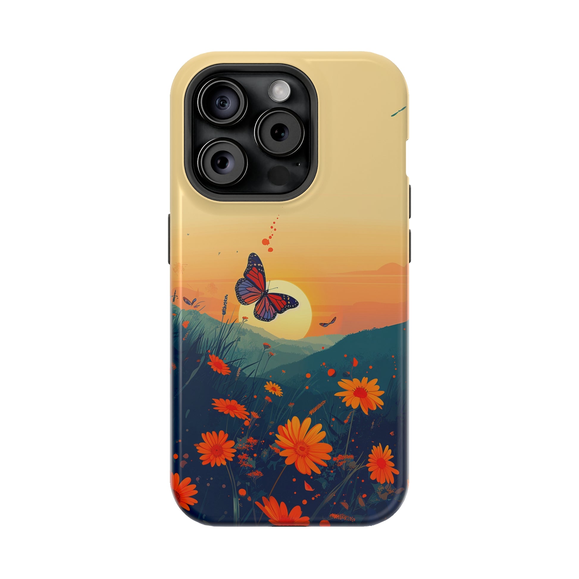 Flutter Bloom (iPhone MagSafe Case)Flutter Bloom Revolutionize your iPhone's look and feel with RIMA Tough Phone Case – ultimate protection meets elegant style for iPhone 11-15. Grab yours now! 🛡️📱RimaGallery