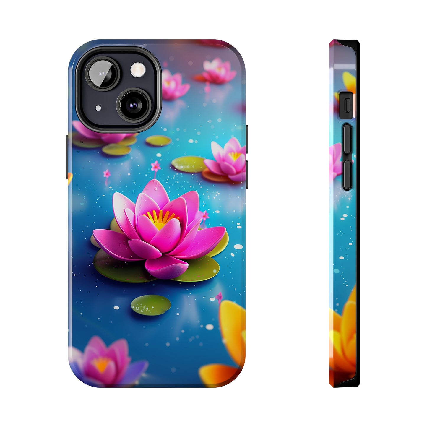 Lotus Lagoon (iPhone Case 11-15)Enhance your iPhone 11-15 with RIMA's Tough Case: Sleek design, double-layer protection, and wireless charging friendly. Perfect for the urban lifestyle.RimaGallery