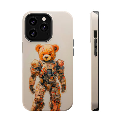 Teddy Mech (iPhone MagSafe Case)Teddy Mech Revolutionize your iPhone's look and feel with RIMA Tough Phone Case – ultimate protection meets elegant style for iPhone 11-15. Grab yours now! 🛡️📱RimaGallery