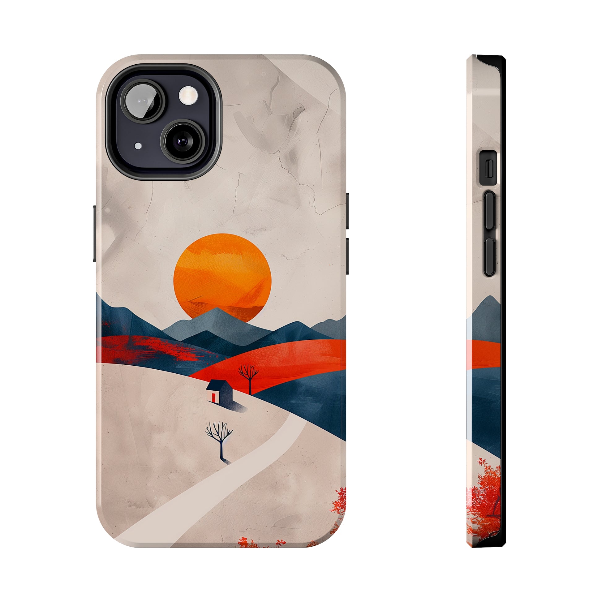 Amber Awakening (iPhone Case 11-15)Shop RIMA Tough Phone Case for iPhone 11-15: Ultimate protection with double-layer defense, glossy finish, and wireless charging compatibility. Urban and weather-resRimaGallery