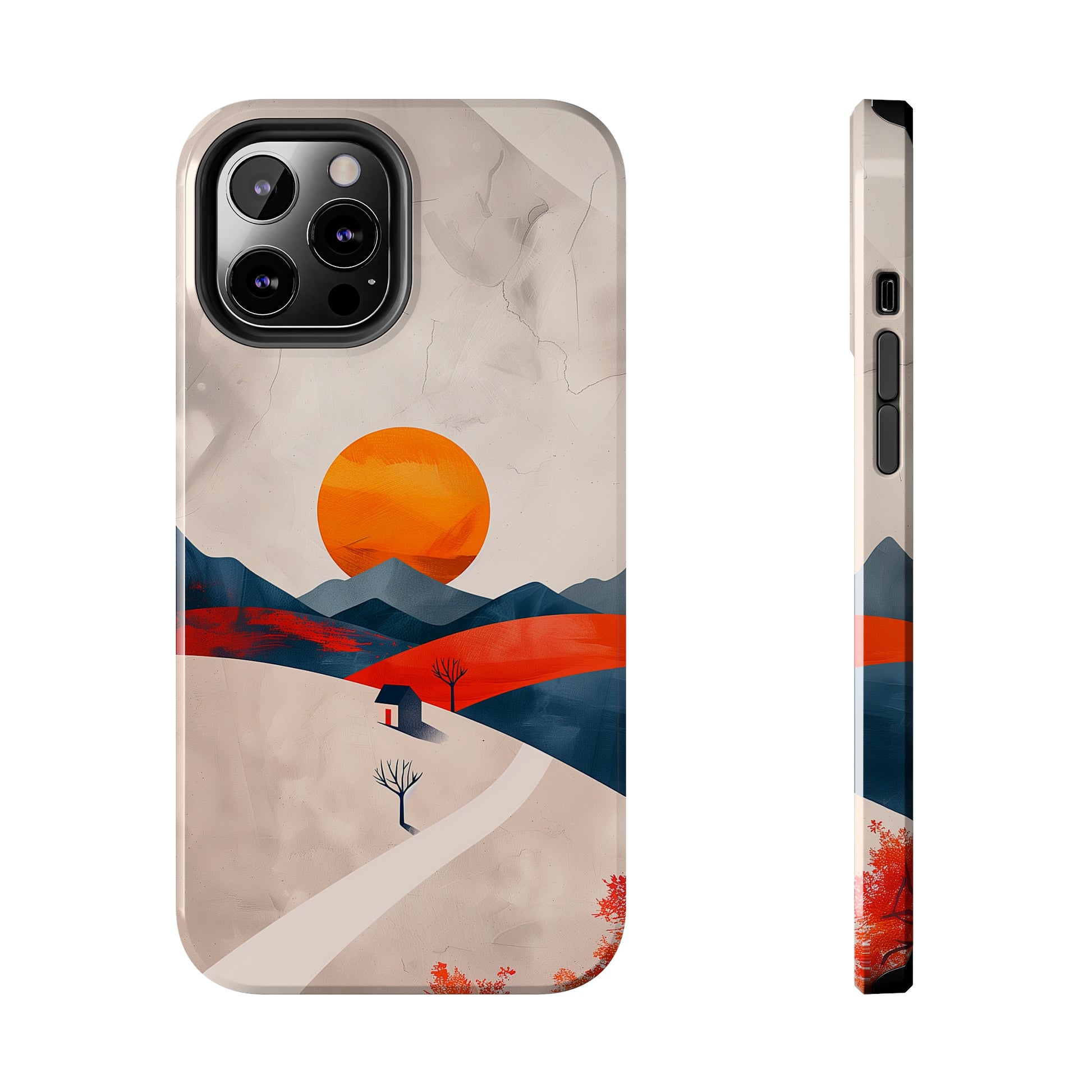 Amber Awakening (iPhone Case 11-15)Shop RIMA Tough Phone Case for iPhone 11-15: Ultimate protection with double-layer defense, glossy finish, and wireless charging compatibility. Urban and weather-resRimaGallery