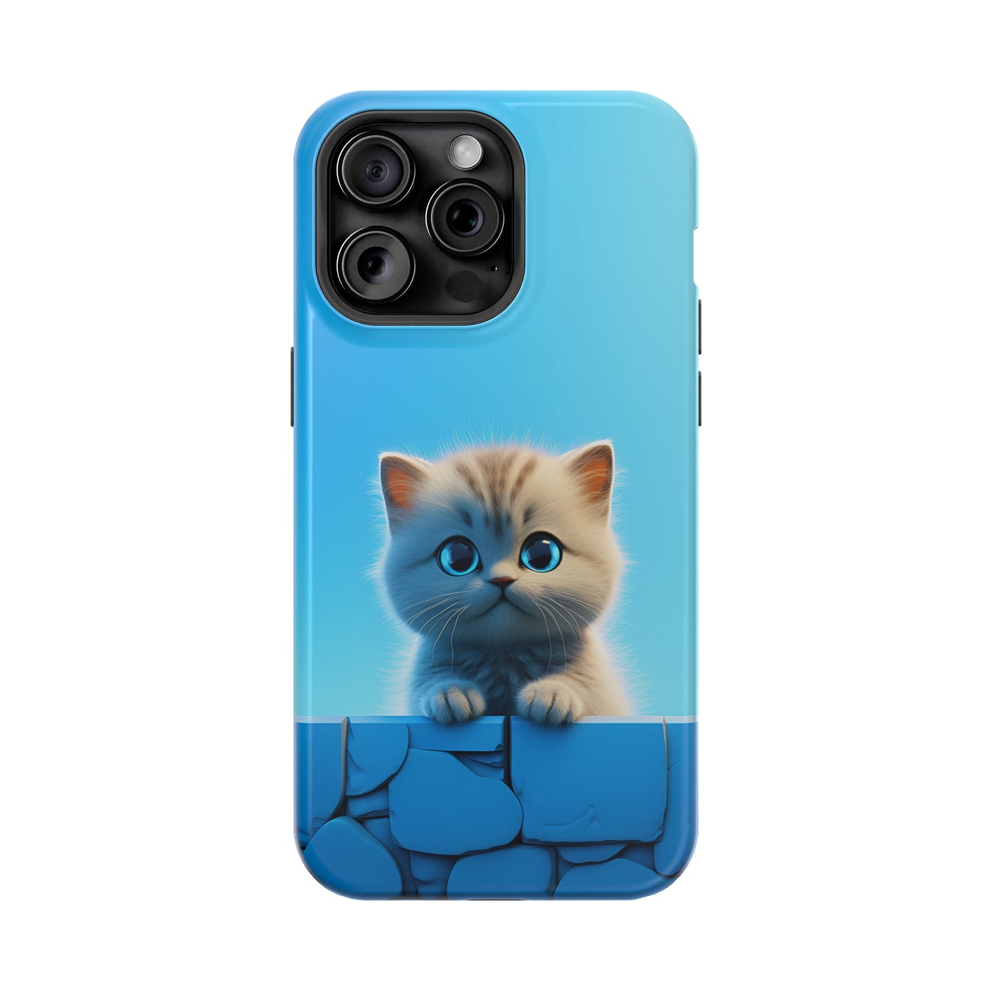 Cute Cat in Blue Sky MagSafe Durable Case: Style Meets Protection 📱✨
Upgrade your device with Rima Gallery's Cute Cat in Blue Sky MagSafe Durable Case. This case is-Blue Sky (iPhone MagSafe Case)