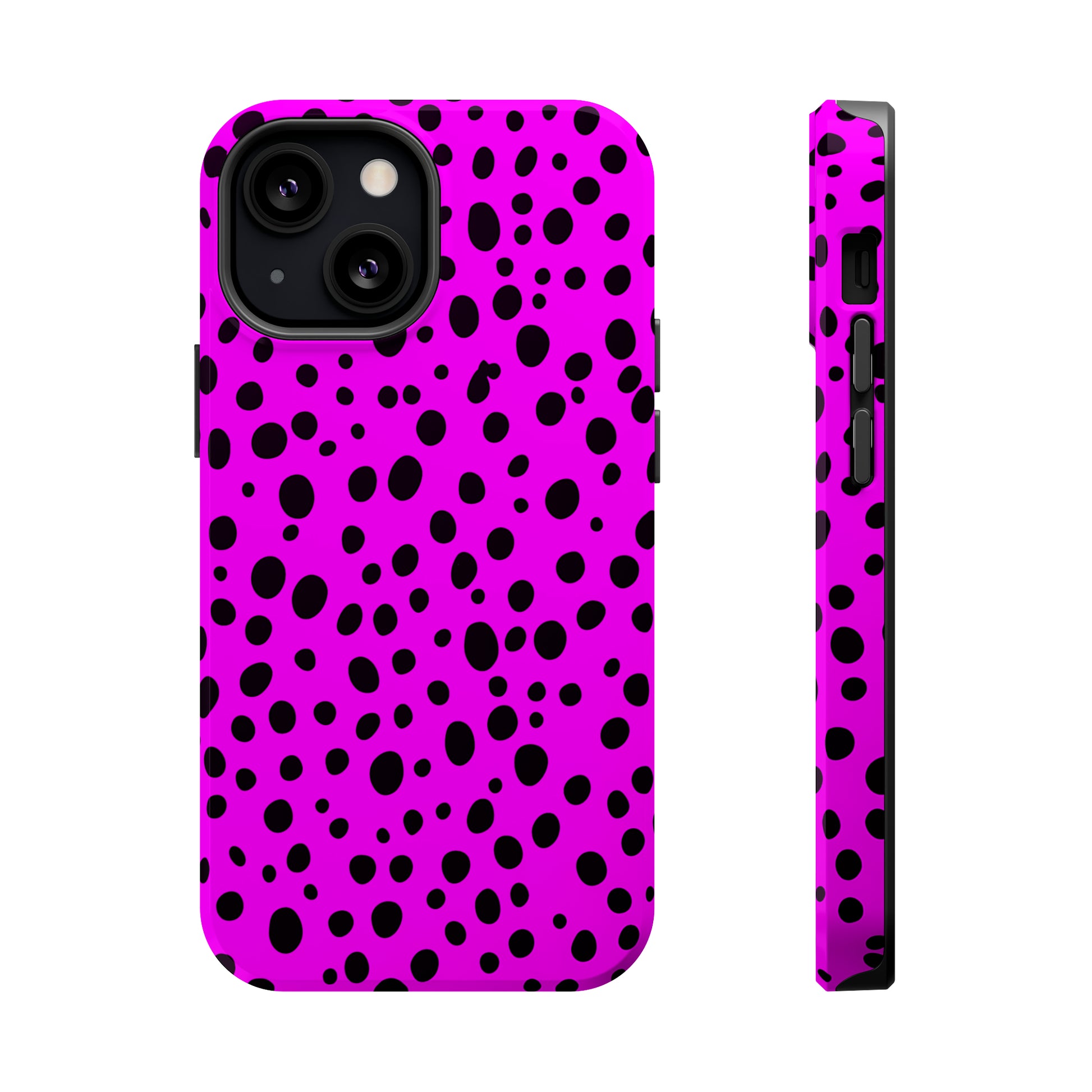 Dotted Delight - Purple (iPhone MagSafe Case)Elevate your iPhone's style with a Purple surface with scattered dark dots and a MagSafe Case, offering robust protection, MagSafe compatibility, and a choice of matRimaGallery