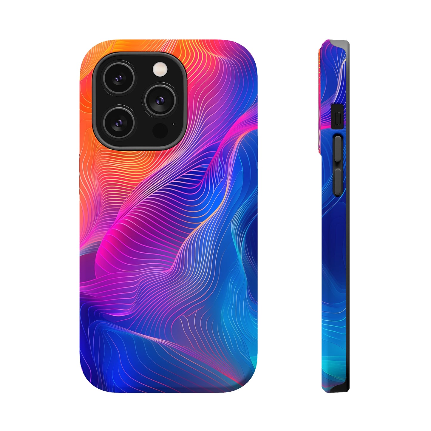 Colorflow Essence (iPhone MagSafe Case)Rima Gallery presents the exclusive Psychedelic Flow MagSafe Durable Case For iphone 13, 14, 15, Pro, Max. Upgrade to our iPhone 13-15 MagSafe Case: Dual-layer proteRimaGallery