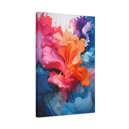 Liquid Dreamscape (Canvas)Liquid Dreamscape (Canvas  Matte finish, stretched, with a depth of 1.25 inches) Elevate your décor with RimaGallery’s responsibly made art canvases. Our eco-friendlRimaGallery