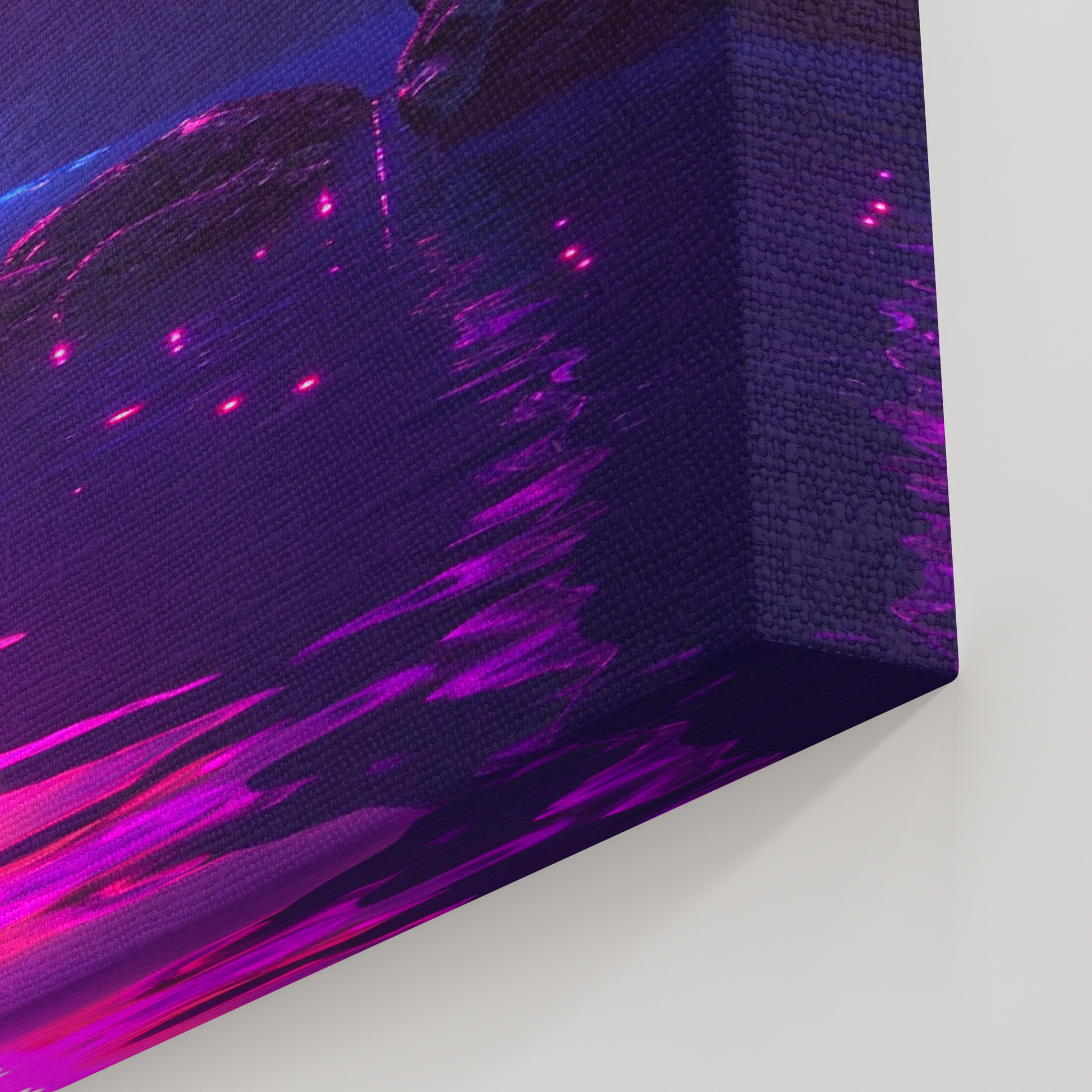 Magenta Moonfall (Canvas)Experience the fusion of art and ethics with RimaGallery's eco-friendly canvases. Stunning visuals, diverse sizes, and sustainable materials. Transform your space noRimaGallery