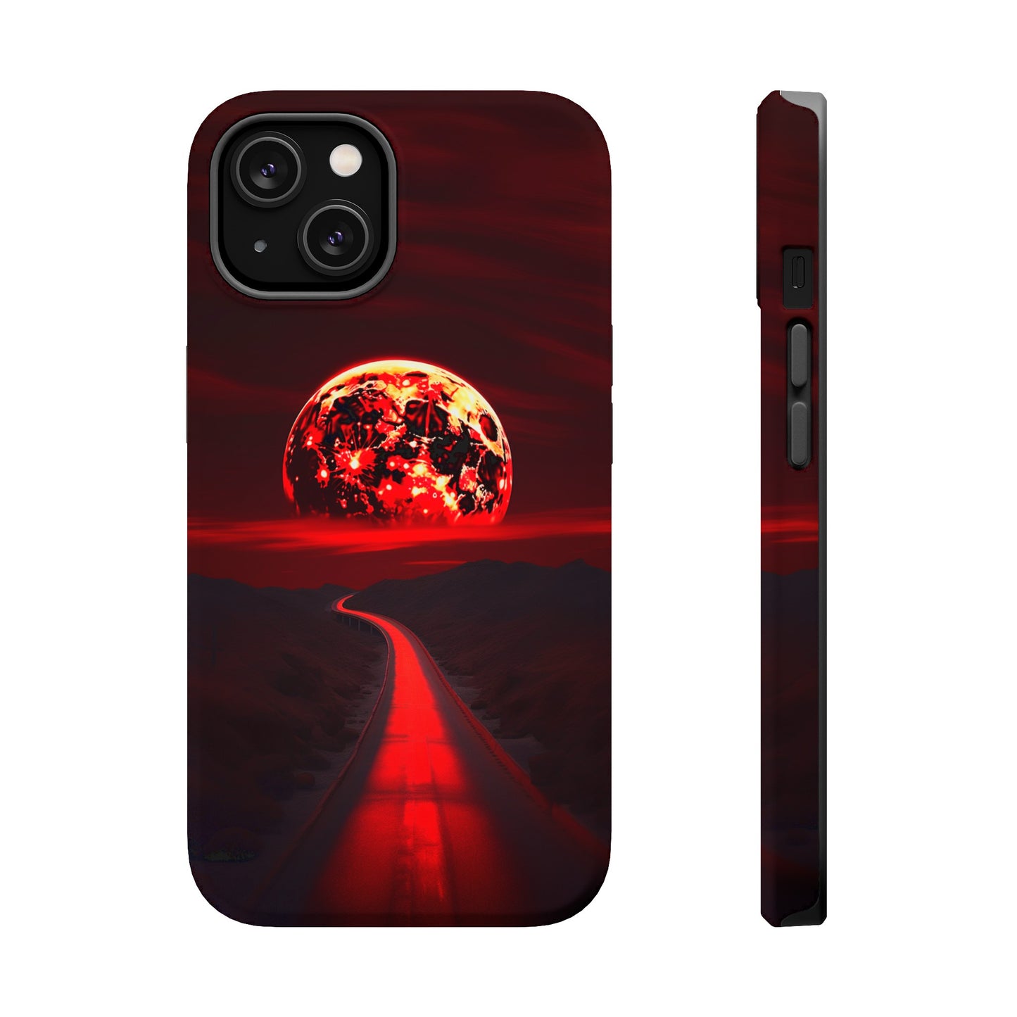 Crimson Eclipse (iPhone MagSafe Case)