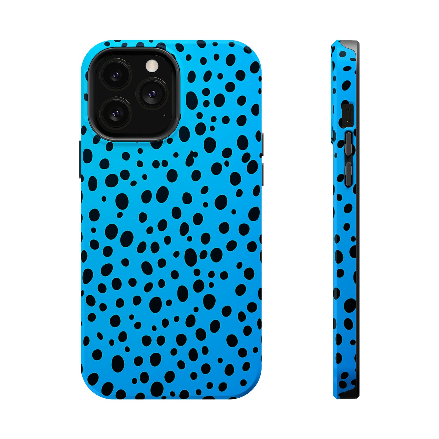 Dotted Delight - Sky Blue (iPhone MagSafe Case)Elevate your iPhone's style with a Sky Blue surface with scattered dark dots and a MagSafe Case, offering robust protection, MagSafe compatibility, and a choice of mRimaGallery