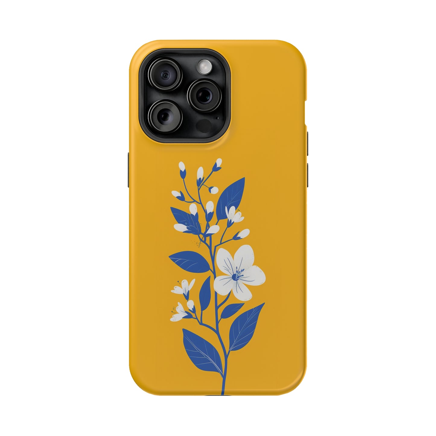 Indigo Bloom (iPhone MagSafe Case)Upgrade your phone's safety and style with Rima Gallery's Boo Beauty MagSafe Case. Dual-layer protection meets stunning design. Shop now for seamless MagSafe compatiRimaGallery